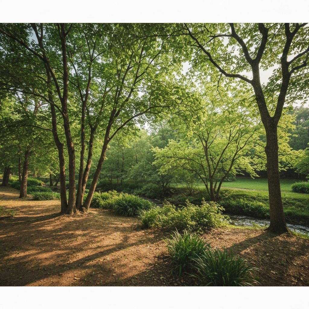 Lingkungan alam yang tenang